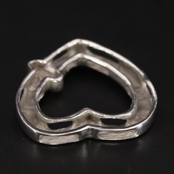 Sterling Silver DISNEY Rhinestone Mickey Cubic Zirconia Heart Necklace Pendant - Picture 11 of 17